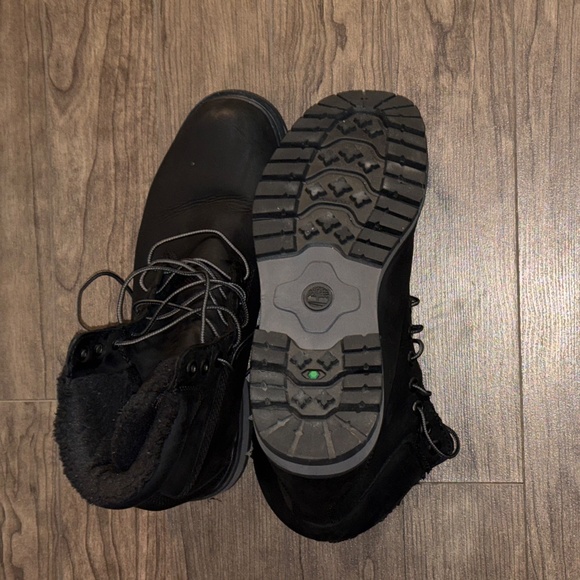Black Timberland Boots (size 12) - Picture 2 of 3